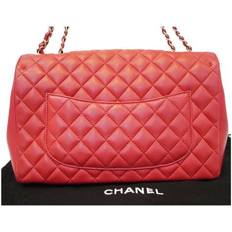 chanel lambskin jumbo flap bag